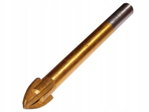 WIERTŁO UNIWERSALNE 18MM KOŃCÓWKA KRZYŻ TYTANOWANE