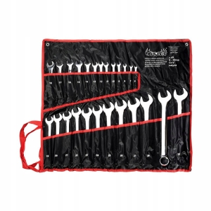 ZESTAW KLUCZY PŁASKO-OCZKOWYCH 6-32 MM 25 SZT.