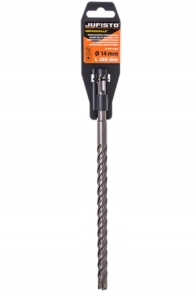 WIERTŁO DO BETONU 14X310MM KOŃCÓWKA KRZYŻ SDS-PLUS