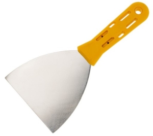 SZPACHLA MALARSKA 100MM STAL NIERDZEWNA PLASTIK