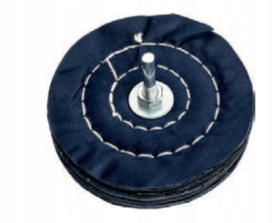 TARCZA POLERSKA 110 X 20 BAWEŁNIANA Z TRZPIENIEM