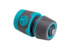 SZYBKOZŁĄCZKA 1/2' STOP DWUMATERIAŁOWA SOFT GRIP