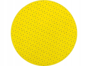 KRĄŻEK ŚCIERNY 225 MM P80 NA RZEP Z OTWORAMI