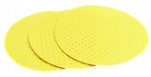 KRĄŻKI ŚCIERNE 225MM P40 NA RZEP Z OTWORAMI 3 SZT.