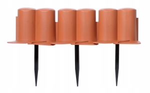 PALISADA OGRODOWA IPAL6 3.02M TERAKOTA R624