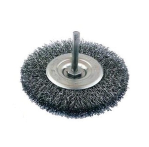 SZCZOTKA TARCZOWA 120MM Z TRZPIENIEM 6MM /KRAJOWA/