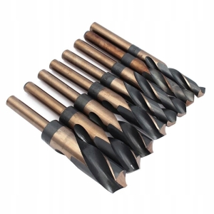 WIERTŁA KOBALTOWE DO METALU I DREWNA 8SZT HSS CO5%