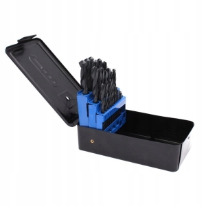 WIERTŁA DO METALU 19CZ 1.0-10MM HSS KASETA METAL