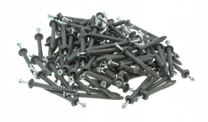 KOŁKI DO SZYBKIEGO MONTAŻU 6X 60 KOŁNIERZ 100SZT