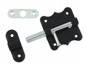 ZASUWKA UNIWERSALNA XL 50MM OKRĄGŁA CZARNY PROSZK