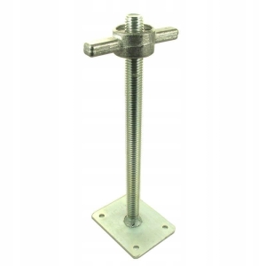 PODSTAWA RUSZTOWANIA 400 x 26mm TRZPIEŃ REGULOWANA