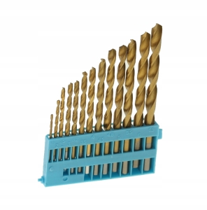 WIERTŁA DO METALU ZESTAW 13CZ 1.5-6.5MM HSS TYTAN