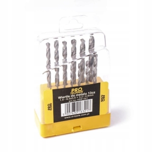 WIERTŁA DO METALU 13CZ 1.5-6.5MM HSS PRO-TECHNIK