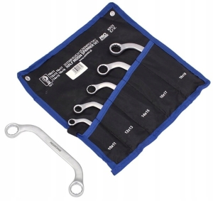 KLUCZ OCZKOWY KPL 5CZ TYP C 10-19MM CRV PRO-TECH