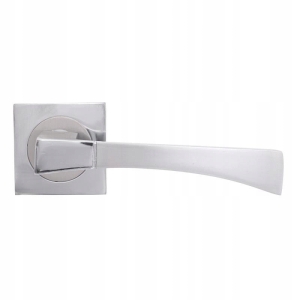 KLAMKA DRZWIOWA CUBA POKOJOWA-ROZETA NIK.