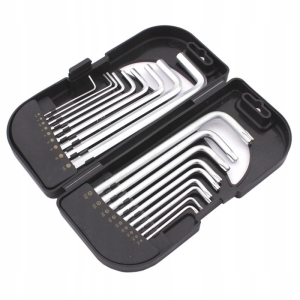 KLUCZE IMBUSOWE + TORX CRV 18CZ 1.5-10; T10-T50