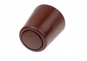 ODBOJNIK DRZWIOWY Z KLAPKĄ 22/27X30MM BRĄZOWY