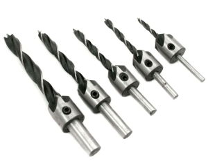 WIERTŁA DO DREWNA Z FAZOWNIKIEM 5CZ 456810MM