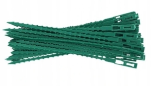 OPASKA OGRODOWA ZIELONA ODPINANA 170MM 80SZT