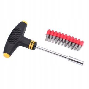 WKRĘTAK BIT Z CHWYTEM T+KOŃCÓWKI 12CZ CR.V