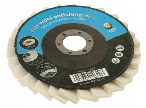 TARCZA POLERSKA 125MM M14 FILC LAMELKOWY