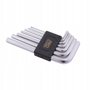 KLUCZE IMBUSOWE KRÓTKIE CRV 1.5- 6MM 7CZ