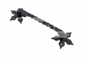 ANTABA DRZWIOWA UCHWYT KOVAL 205/320MM PATYN KWIAT