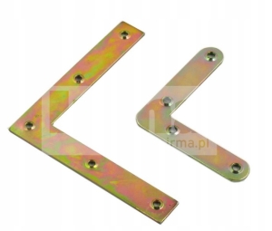 NAROŻNIK CIESIELSKI 100X1.2MM ZAOKRĄGLONY OC ŻÓŁTY