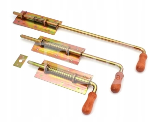 ZASUWA SPRĘŻYNOWA SOLID SZEROKA 380/13 OCYNK ŻÓŁTY