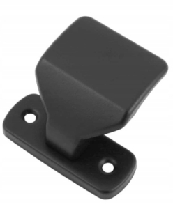 POCHWYT POJEDYŃCZY DO FURTKI KRÓTK SZYLD CZARN FRT