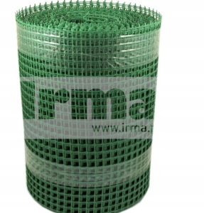 SIATKA PLASTIK 30X30MM 1.0M X25M KONTENEROWA ZIELO