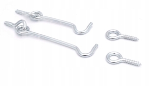 HACZYK OKIENNY GRUBY120X4.0MM OCZKO GWINT DO DREW