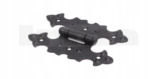 ZAWIAS MEBLOWY ZMU2 OZDOBNY SYMETR CZARNY ZMKSCZ