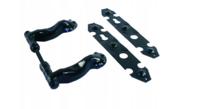 KLAMKA DRZWIOWA KUTA OZDOBNA NKK 90/WKŁ KWDR: 8MM