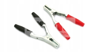 ZACISK KABLI ROZRUCHOWYCH 150MM KROKODYLKI 2SZT