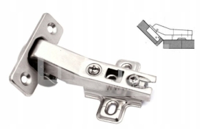 ZAWIAS PUSZKOWY 45°(45-155) 35MM NAROŻNY ZPUC45