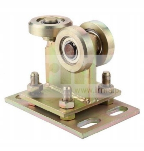 WÓZEK BRAMY OGRODZENIOWEJ 2+1 ROLKA SZYNA 80IPM