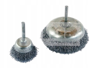 SZCZOTKA DOCZOŁOWA Z TRZPIENIEM 100MM /KRAJOWA/