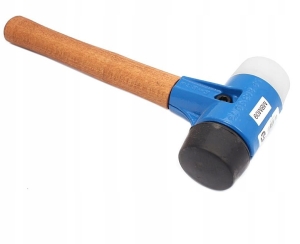 MŁOTEK GUMOWY PROF.METAL 3.2KG 415MM GUMA+GUMA