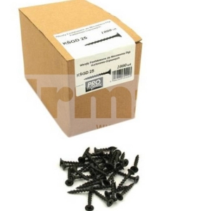 WKRĘTY DO PŁYT GIPSOWYCH METAL 45MM BOX 500SZT