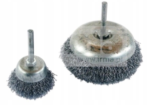 SZCZOTKA DOCZOŁOWA Z TRZPIENIEM 50MM /KRAJOWA/