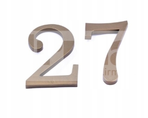 CYFRA NUMER NA DOM PLASTIKOWA 6/9 ZŁOTA-17.5CM