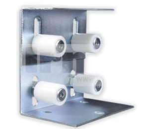 ROLKI PROWADZĄCE 30+4SZT WSPORNIK REG 10-85MM