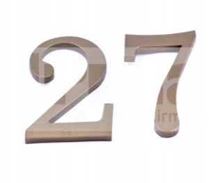 CYFRA NUMER NA DOM PLASTIKOWA 5 ZŁOTA -17.5CM