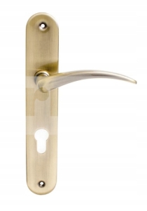 KLAMKA DRZWIOWA VIKING DŁ.SZYLD B/OTW ANT