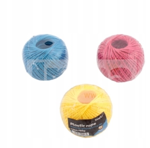 SZNUREK PP 60M/60G MOTEK 3 KOLORY GRUBSZY