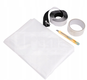 DRZWI FOLIOWE / KURTYNA PRZECIWPYŁOWA 120X220