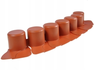 PALISADA OGRODOWA IPAL7 405M TERAKOTA R624