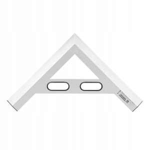 KĄTOWNICA TYNKARSKA 60X60CM SKOŚNA 2 UCHWYTY