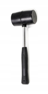 MŁOTEK GUMOWY 55MM 350GR METALOWA RĄCZKA MŁG5M